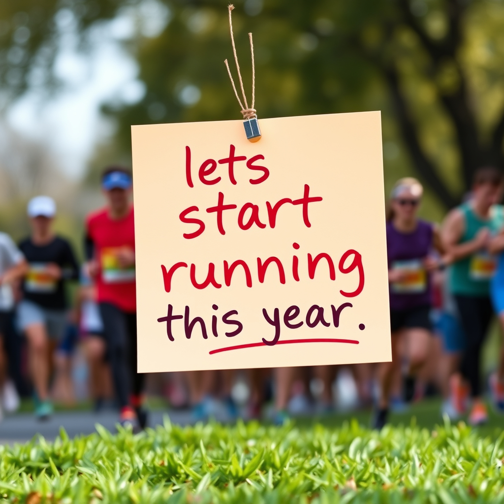 Runners training together
